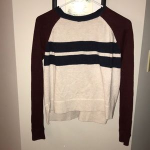 Sweater with stripes